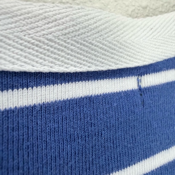 Lauren Ralph Lauren Blue & White Stripe Nautical Cotton Dress | XL - Picture 6 of 6